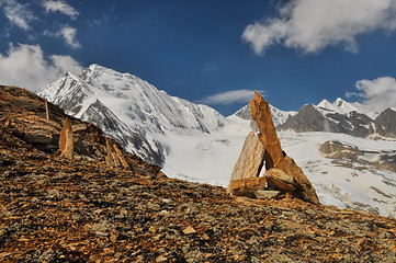 Image showing Scenery in Himalayas