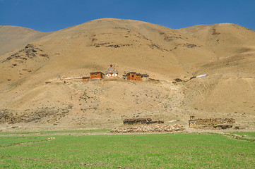 Image showing Nepalese old village