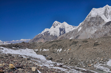 Image showing Glacier in Kyrgyzstan