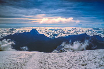 Image showing View from Huayna Potosi