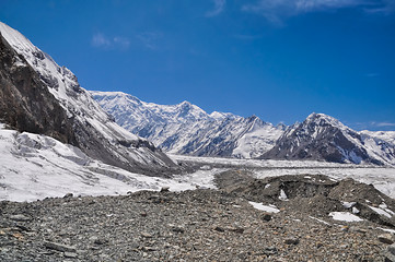 Image showing Glacier in Kyrgyzstan