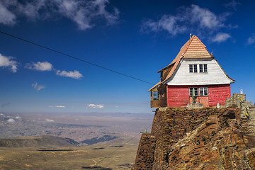 Image showing Hut on Chacaltaya
