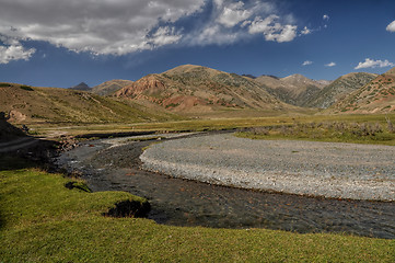 Image showing River in Kyrgyzstan