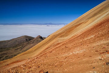 Image showing Colored mountains in Bolivia