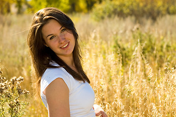 Image showing Happy girl