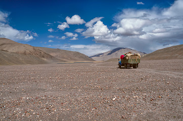 Image showing Truck in Tajikistan