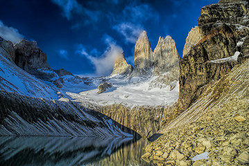 Image showing Torres del Paine scenery