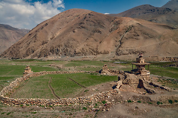 Image showing Nepalese ruins