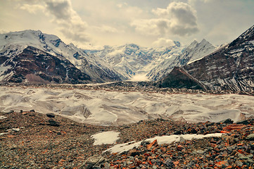 Image showing Glacier in Kyrgyzstan