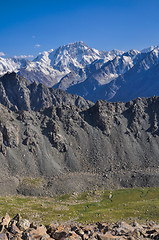 Image showing Mountains in Kyrgyzstan