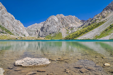 Image showing Tien-Shan lake