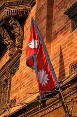 Image showing Nepalese flag