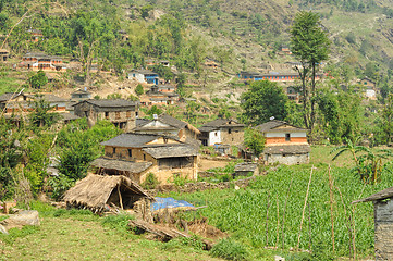 Image showing Nepalese village