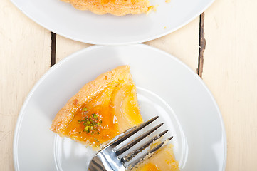 Image showing fresh pears pie dessert cake 