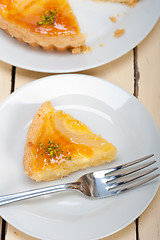 Image showing fresh pears pie dessert cake 