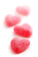 Image showing Candy hearts