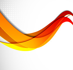 Image showing Abstract wavy