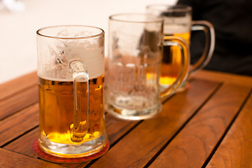 Image showing Beer on a table