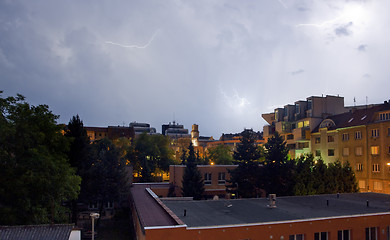 Image showing lightning in Pilsen