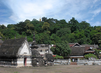 Image showing architectural scenery in Laos