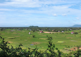 Image showing architectural scenery in Laos