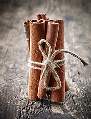 Image showing Cinnamon sticks