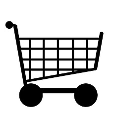 Image showing Illustration shopping cart