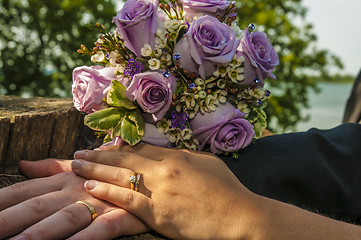 Image showing Wedding rings