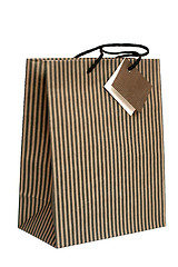 Image showing paper shopping bag isolated
