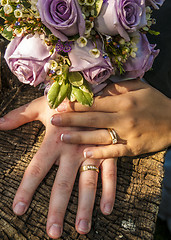 Image showing Wedding rings