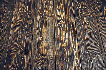 Image showing the brown wood texture with natural patterns