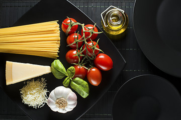 Image showing Pasta ingredients