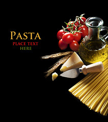 Image showing Pasta ingredients