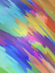 Image showing digital painting abstract background