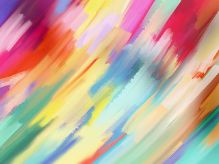 Image showing digital painting abstract background