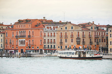 Image showing Passage boat in Venice
