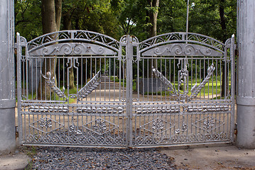 Image showing Iron gate