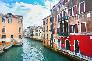 Image showing Italian water canal