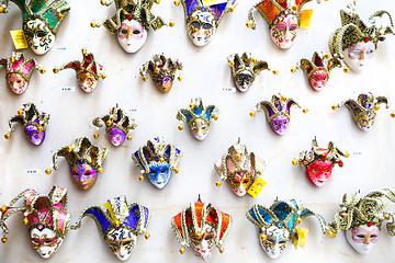 Image showing Souvenir masks in Venice