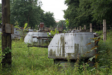 Image showing Old guns