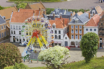 Image showing Miniature town scene, Netherlands