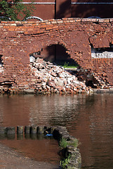 Image showing Hole in the brick wall