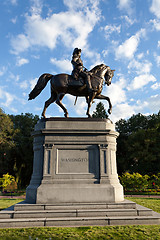 Image showing Boston George Washington Statue