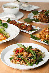 Image showing Variety of Thai Food Dishes