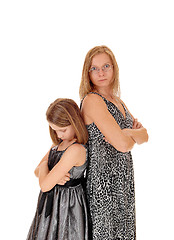 Image showing Mad mom and daughter.