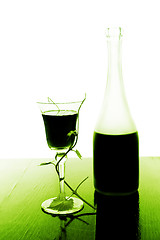 Image showing Red wine