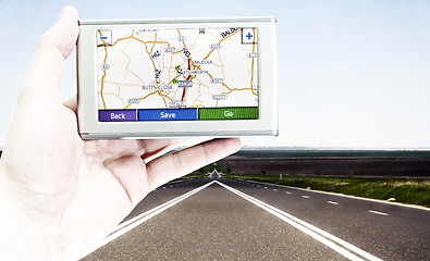 Image showing GPS screen