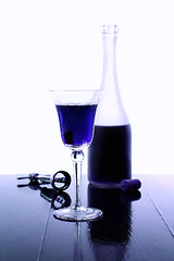 Image showing Red wine