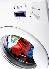 Image showing Clothes in laundry