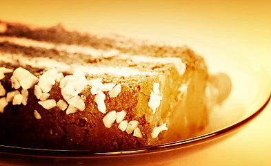 Image showing Almond cake